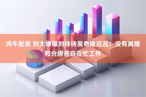 鸿牛配资 刘大锤曝刘诗诗吴奇隆近况！没有离婚和分居各自在忙工作