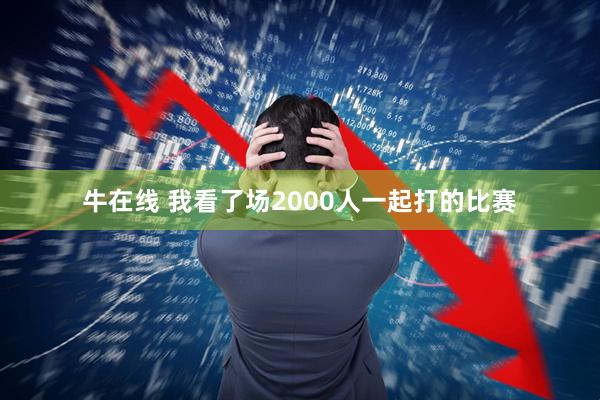 牛在线 我看了场2000人一起打的比赛